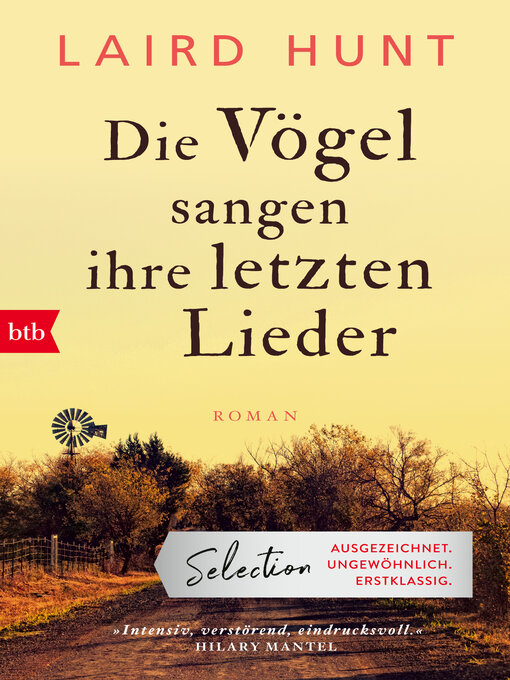 Title details for Die Vögel sangen ihre letzten Lieder by Laird Hunt - Available